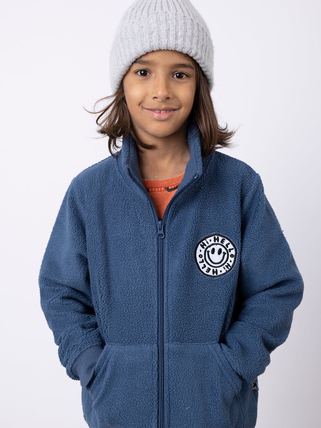 Minti Happy Teddy Zip Up