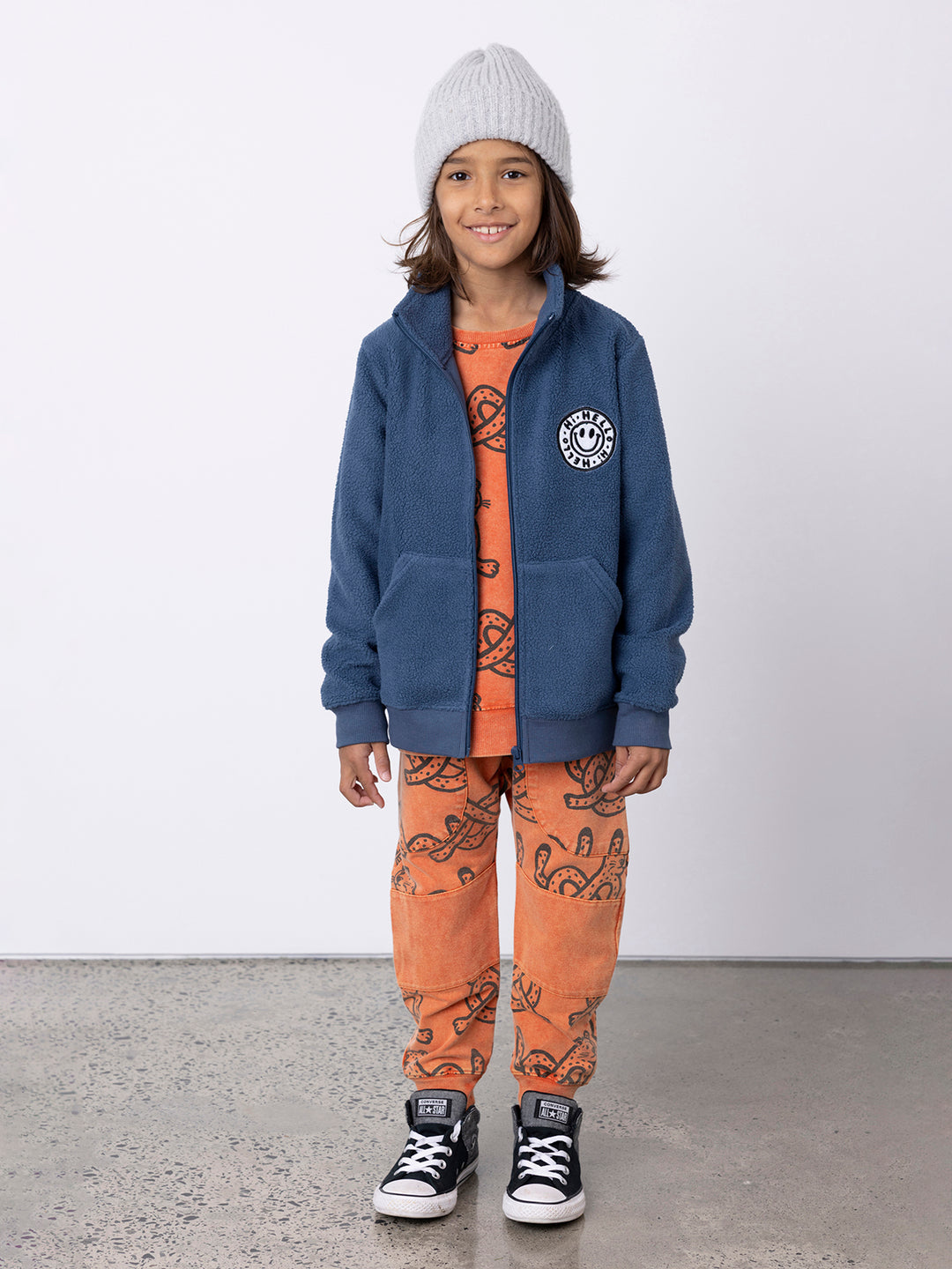 Minti Pretzel Leopard Trackies