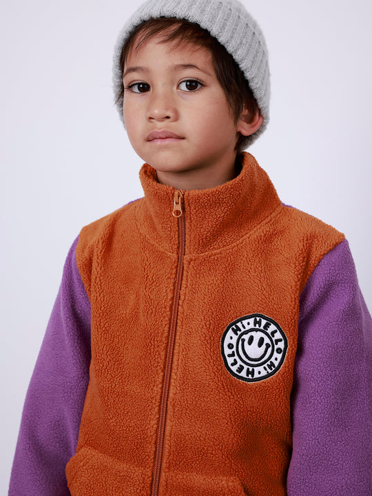 Minti Happy Teddy Zip Up