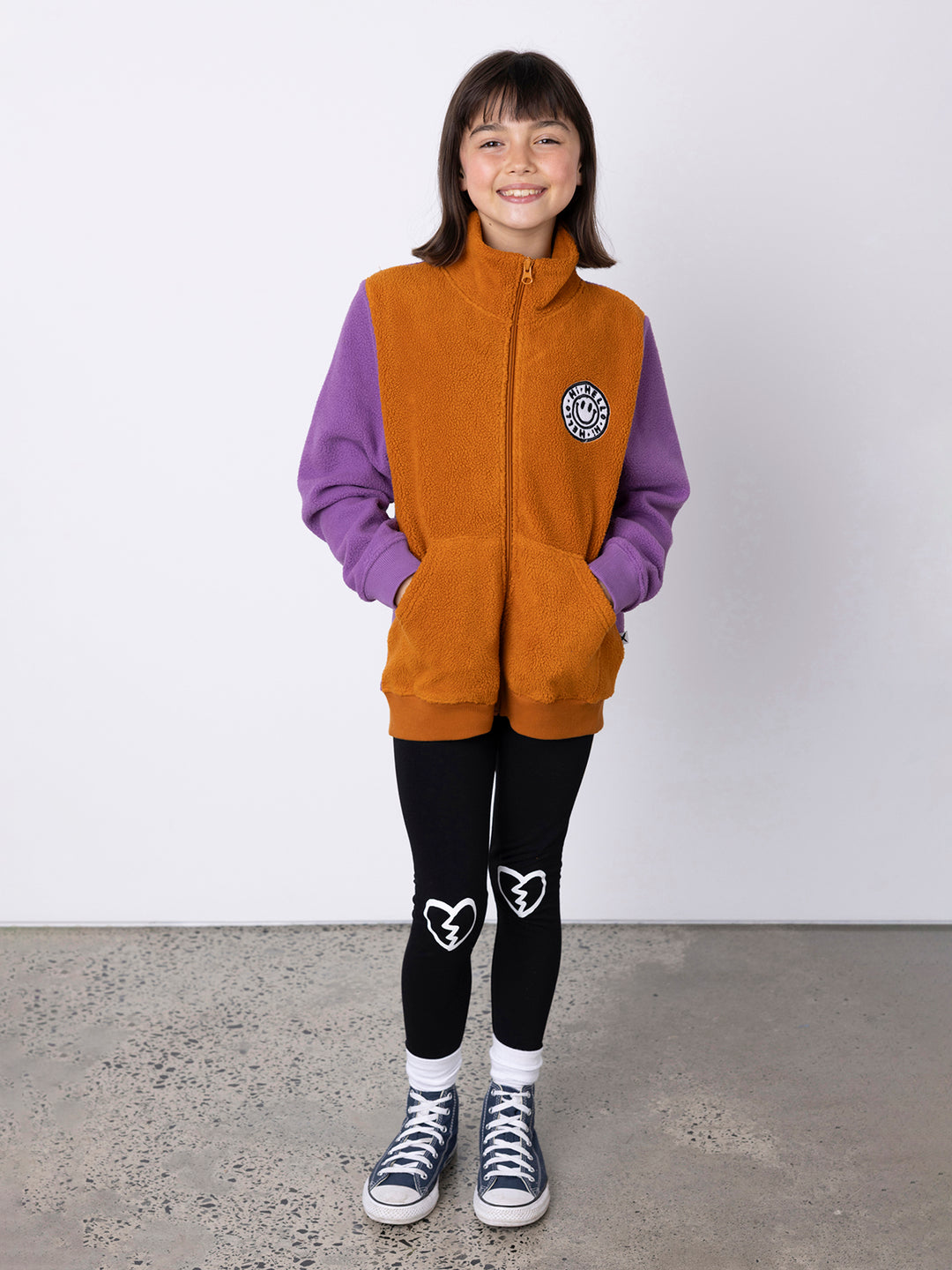 Minti Happy Teddy Zip Up