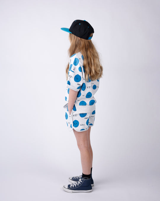 Minti Hello Faces Sprint Short