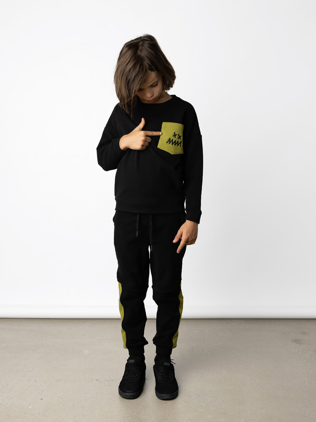 Minti Furry Contrast Trackies
