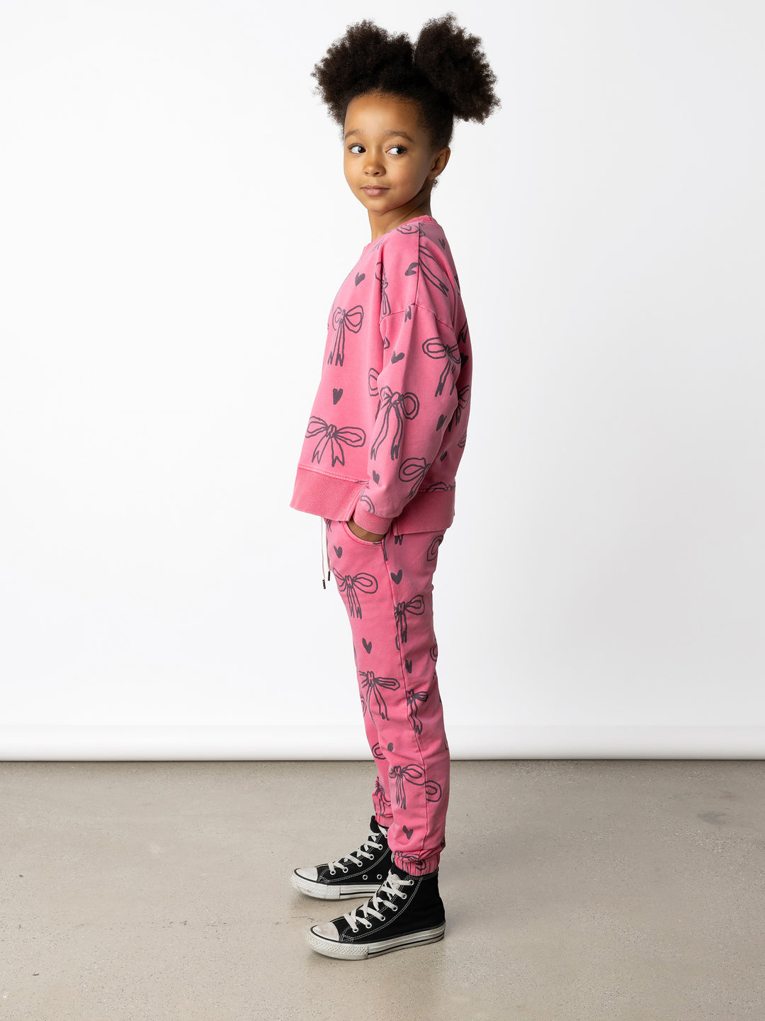 Minti Bows And Hearts Trackies