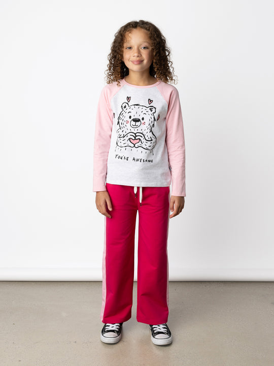 Minti Wide Leg Panel Trackies