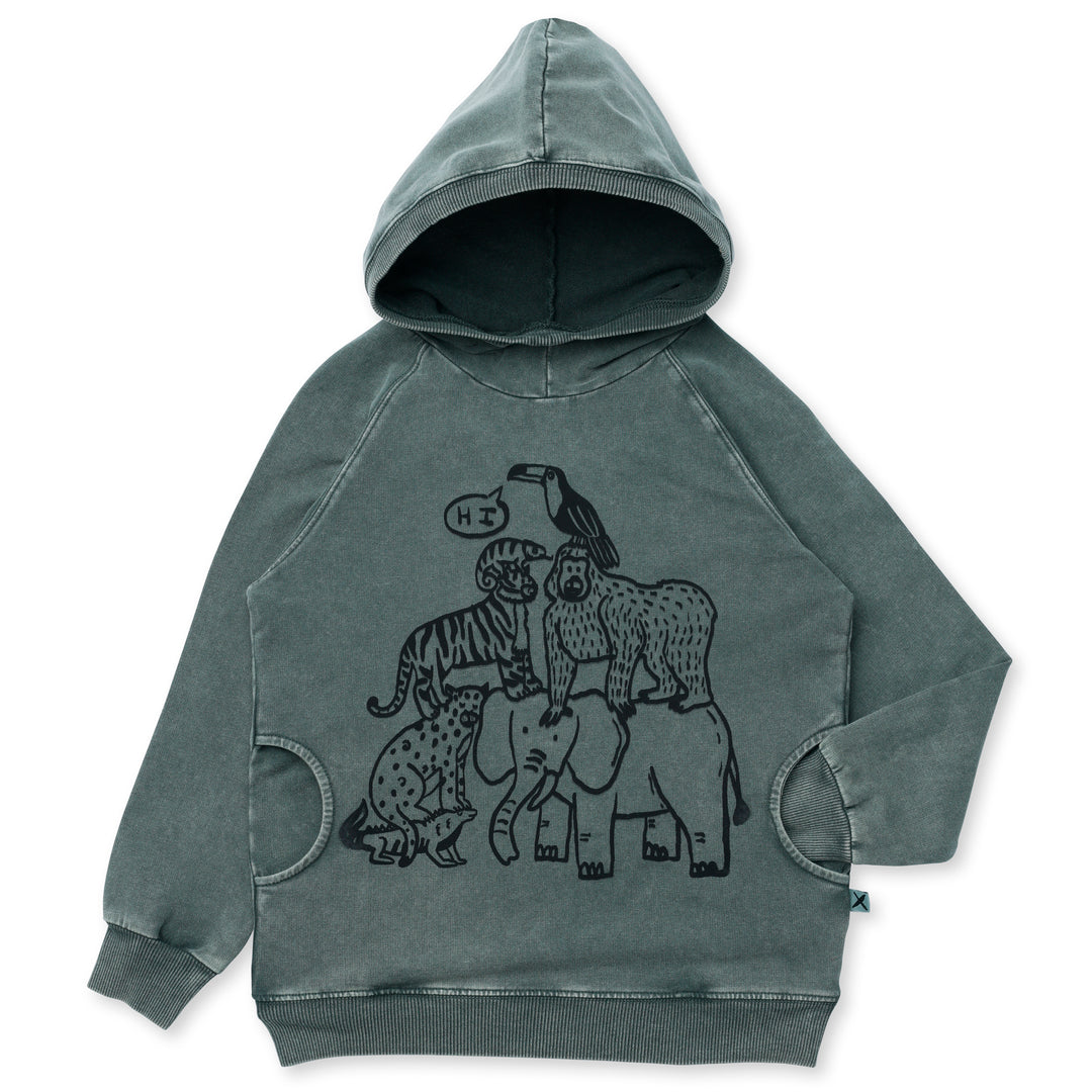 Minti Animal Pile Up Hood