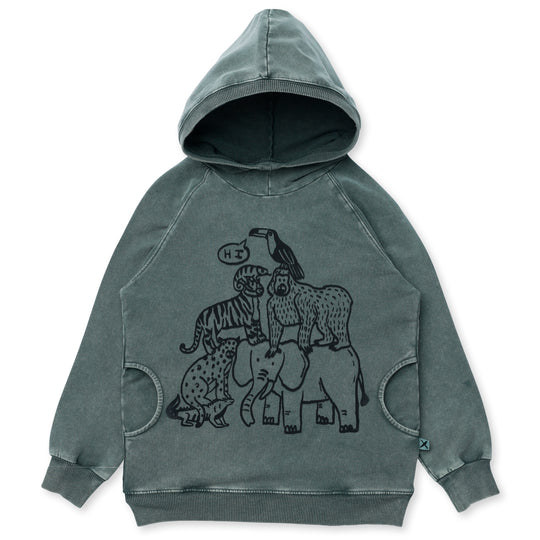 Minti Animal Pile Up Hood