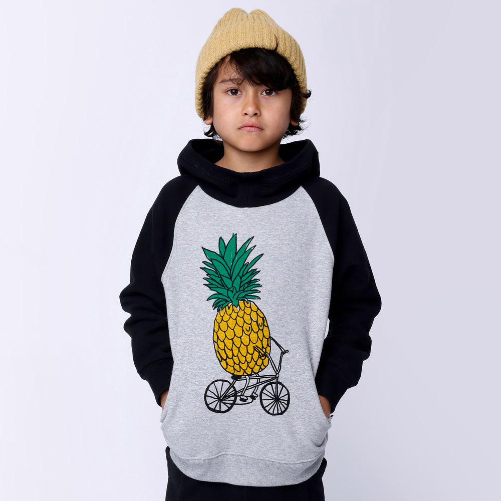 Minti Biking Pineapple Furry Hood