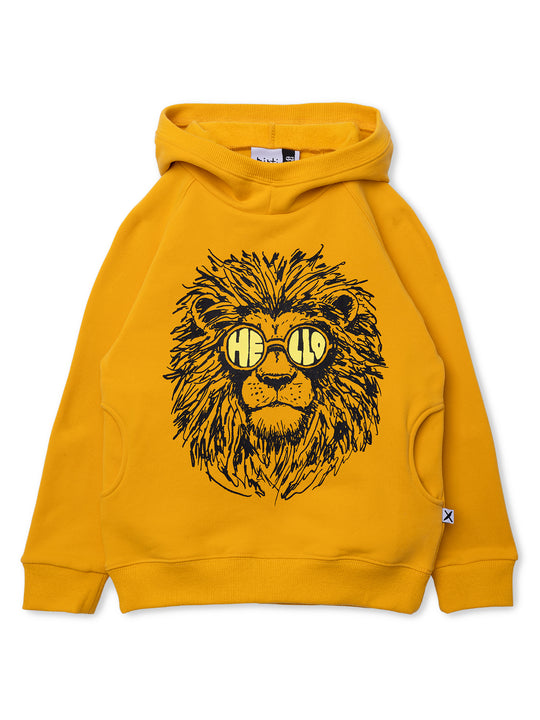 Minti Hello Lion Furry Hood