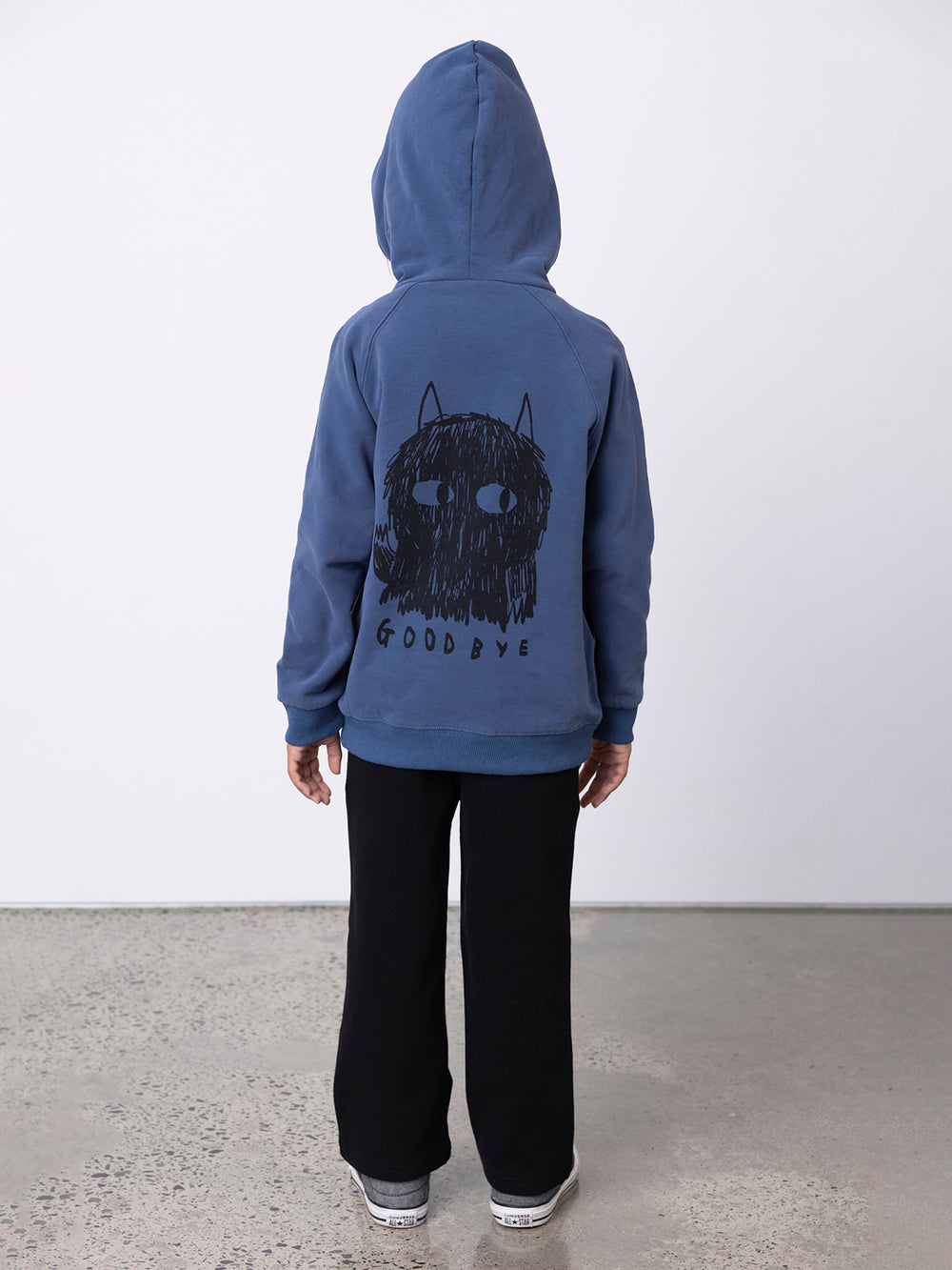 Minti Hello Goodbye Monster Furry Hood