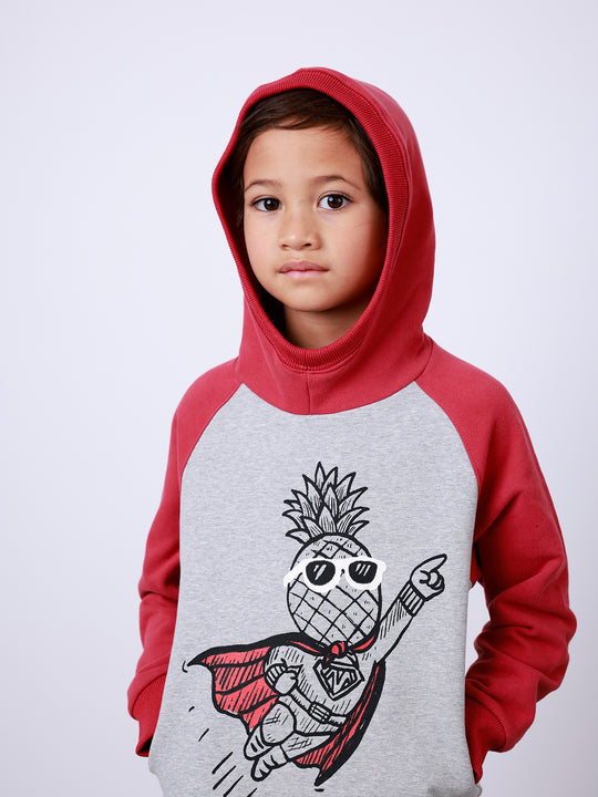 Minti Super Pineapple Furry Hood