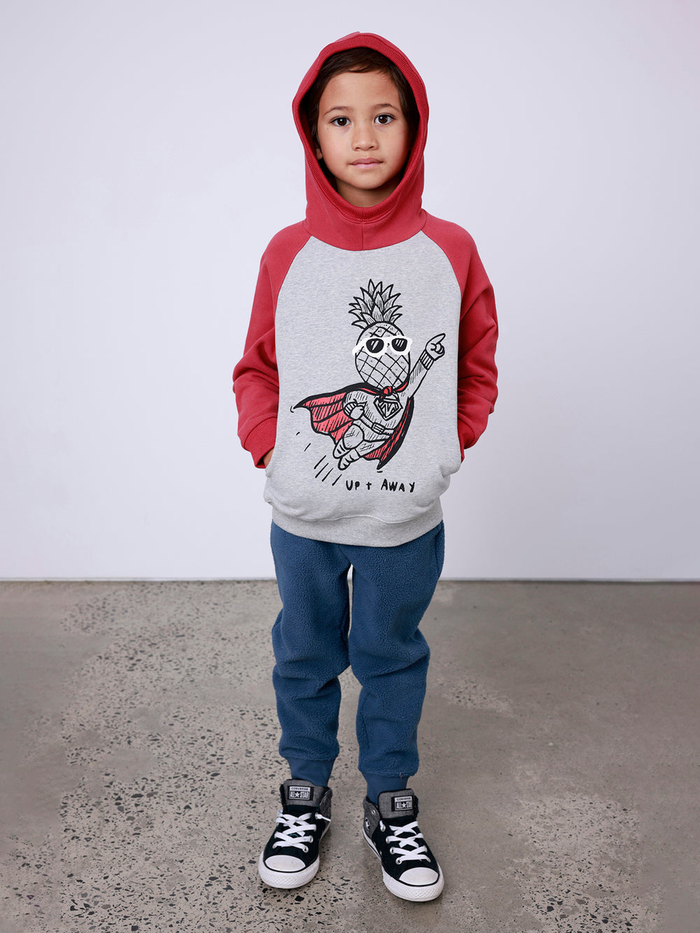 Minti Super Pineapple Furry Hood