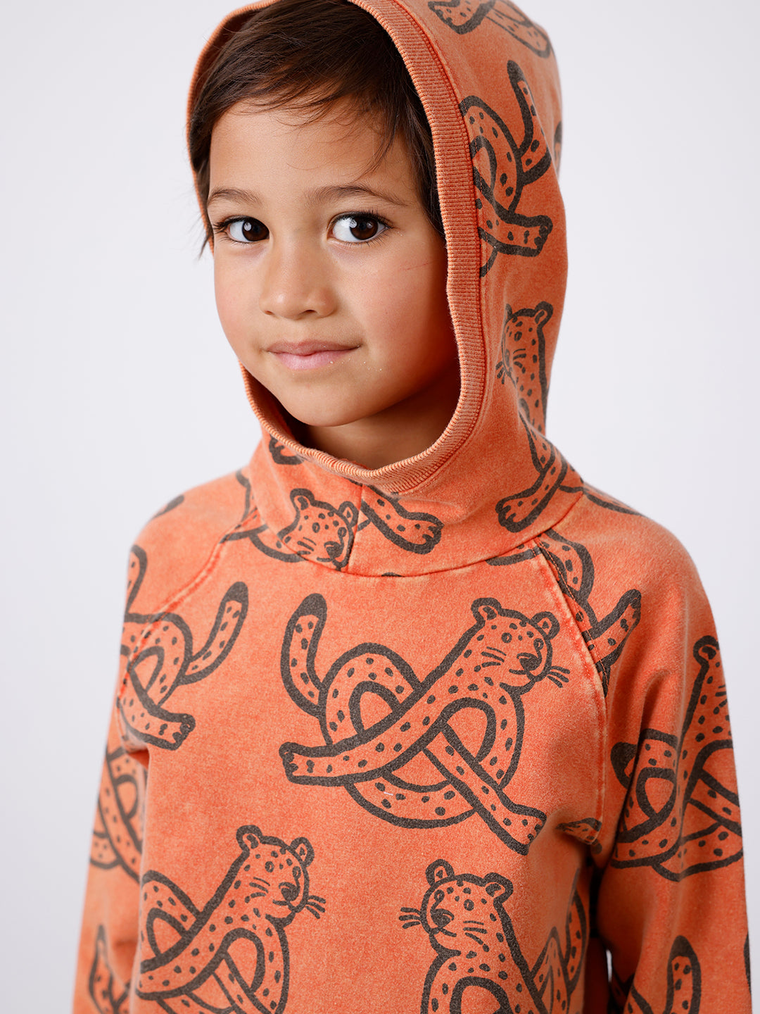 Minti Pretzel Leopard Hood