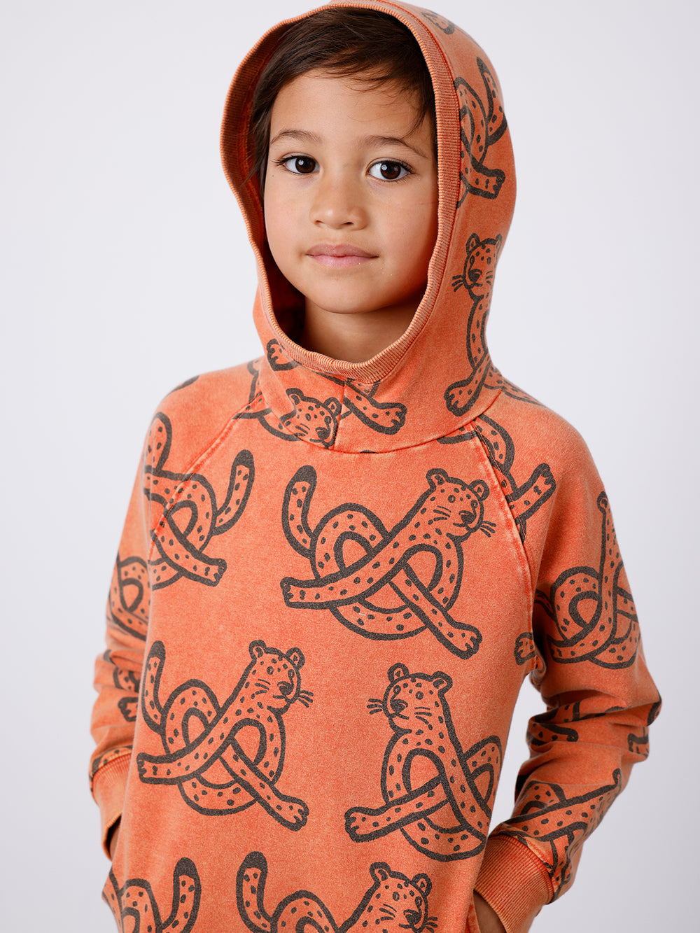 Minti Pretzel Leopard Hood