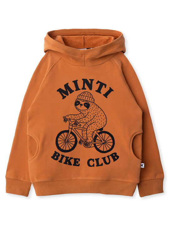 Minti kids clothing. Super comfy hoodie with side pockets and higher neck - perfect for cold days! 330 Gram // Brushed Inside // 95% Cotton // 5% Elastane.