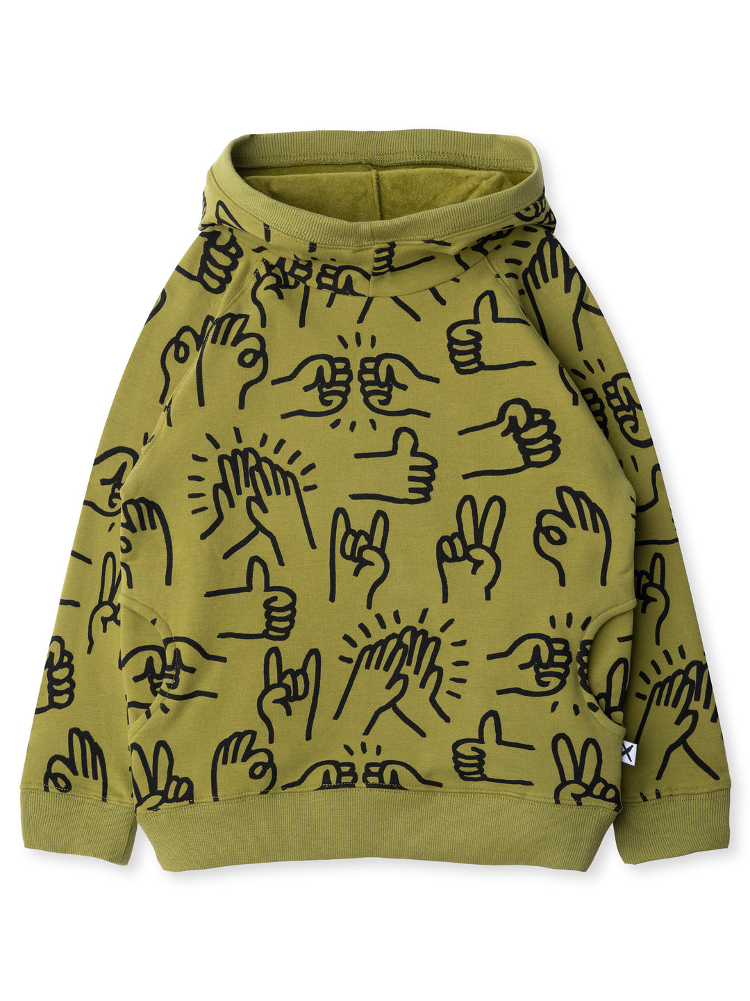 Minti kids clothing. Super comfy hoodie with side pockets and higher neck - perfect for cold days! 330 Gram // Brushed Inside // 95% Cotton // 5% Elastane.