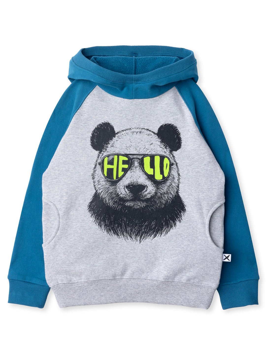 Minti kids clothing. Super comfy hoodie with side pockets and higher neck - perfect for cold days! 330 Gram // Brushed Inside // 95% Cotton // 5% Elastane.