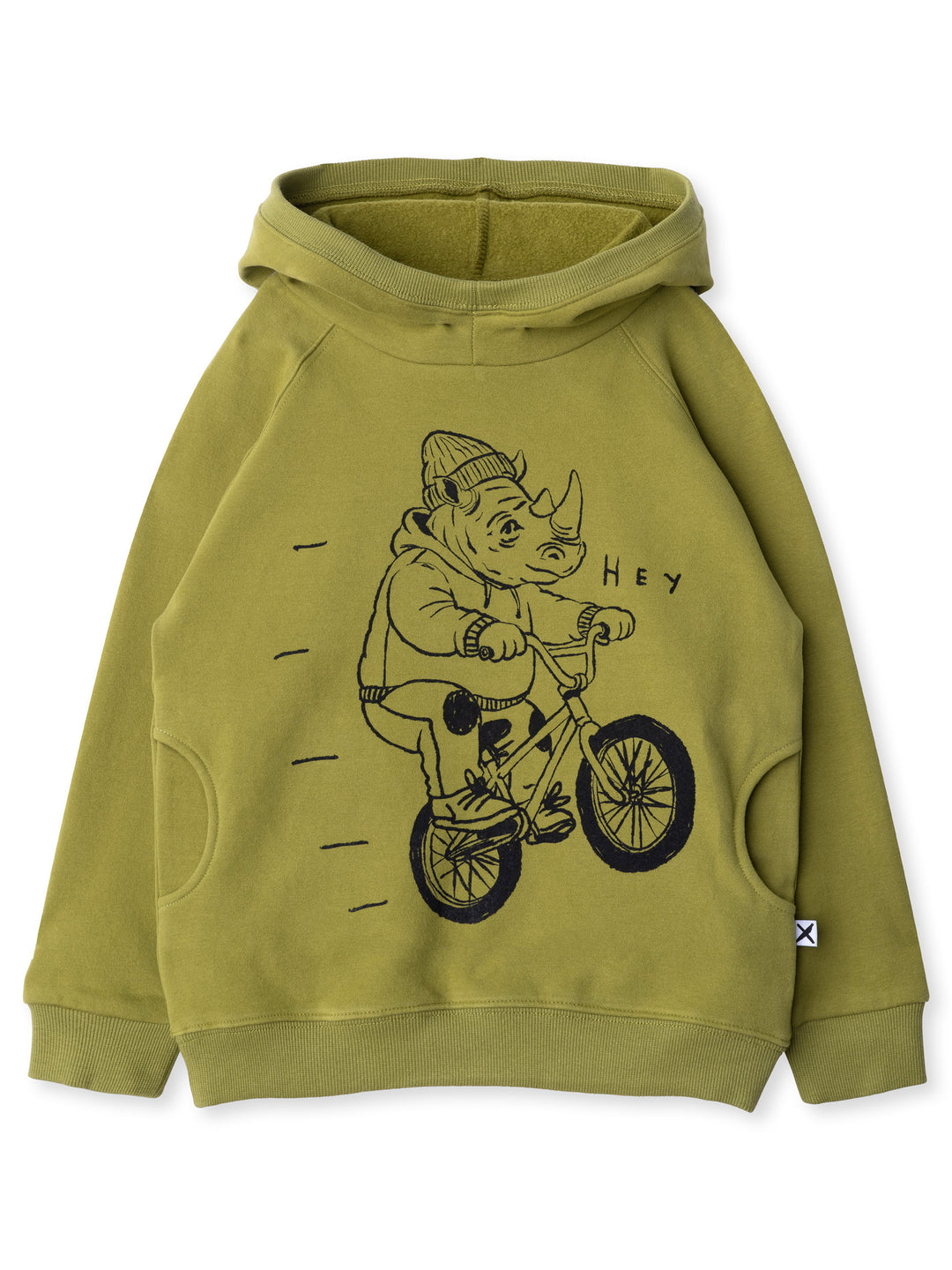 Minti kids clothing. Super comfy hoodie with side pockets and higher neck - perfect for cold days! 330 Gram // Brushed Inside // 95% Cotton // 5% Elastane.