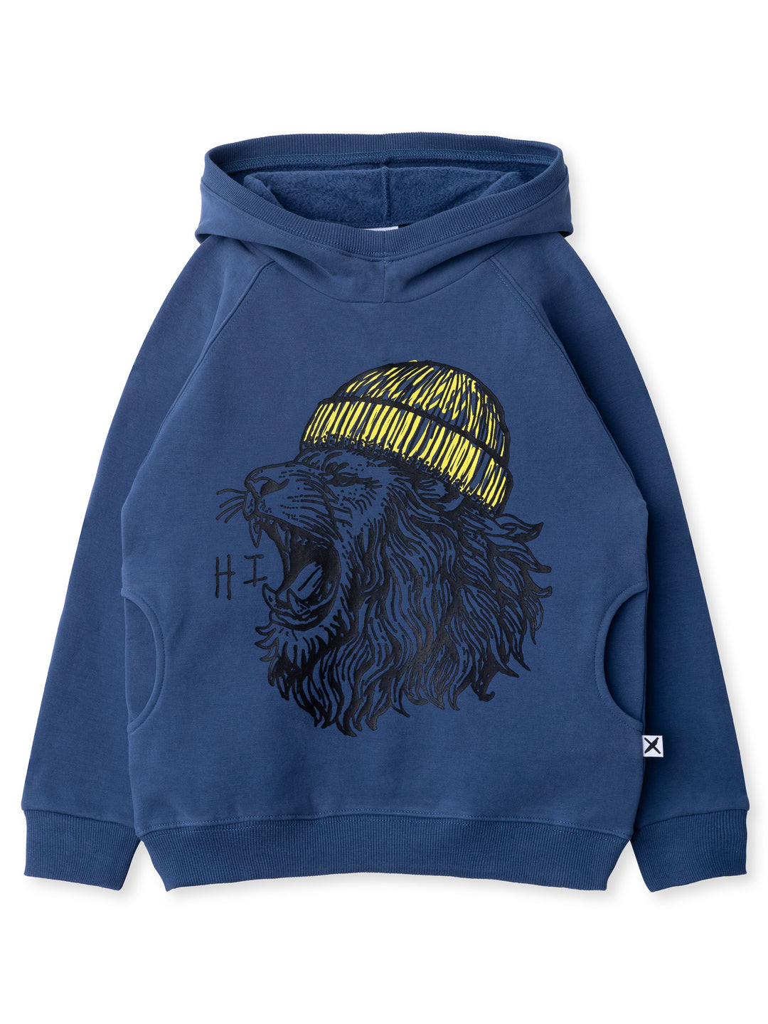 Minti kids clothing. Super comfy hoodie with side pockets and higher neck - perfect for cold days! 330 Gram // Brushed Inside // 95% Cotton // 5% Elastane.