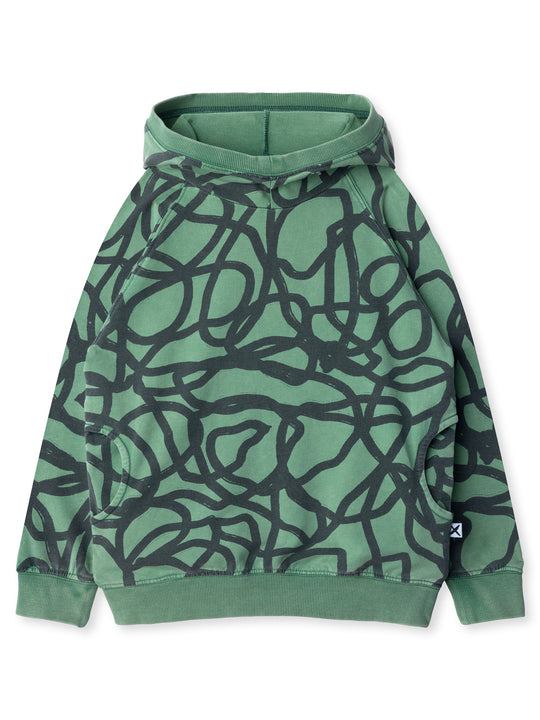 Minti kids clothing. Super comfy hoodie with side pockets and higher neck - perfect for cold days! 260 Gram // 95% Cotton // 5% Elastane.