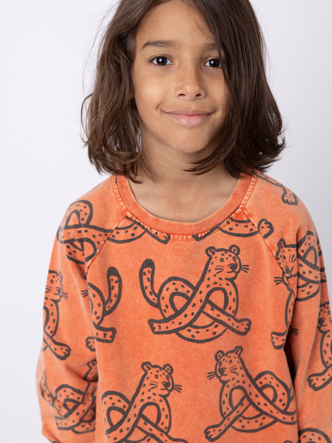 Minti Pretzel Leopard Crew