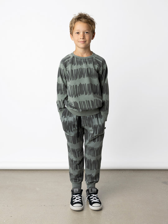 Minti Sketchy Stripe Trackies