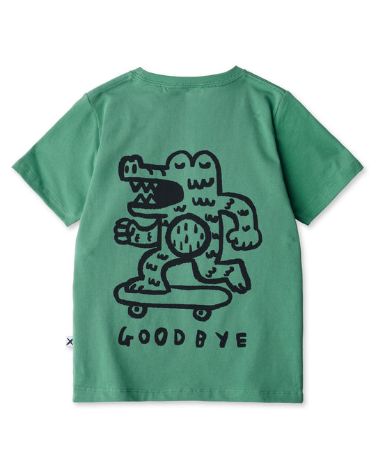 Minti Hello Sloth Goodbye Croc Tee