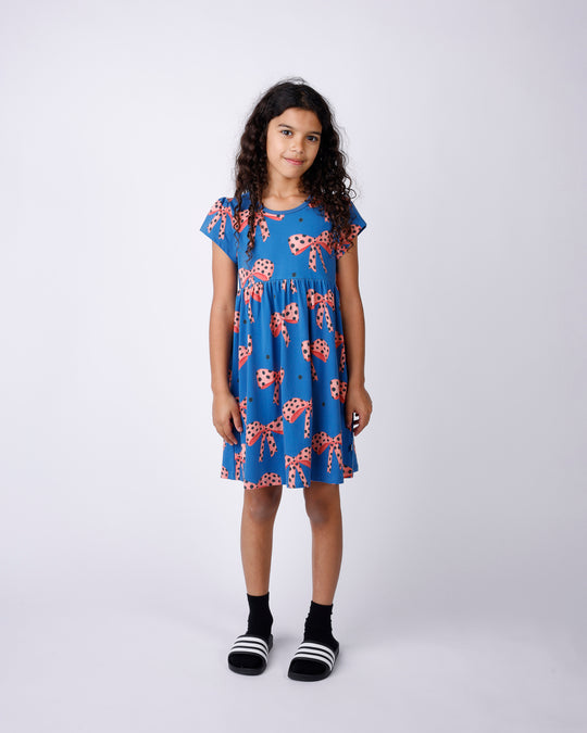 Minti Spotty Bows Dress