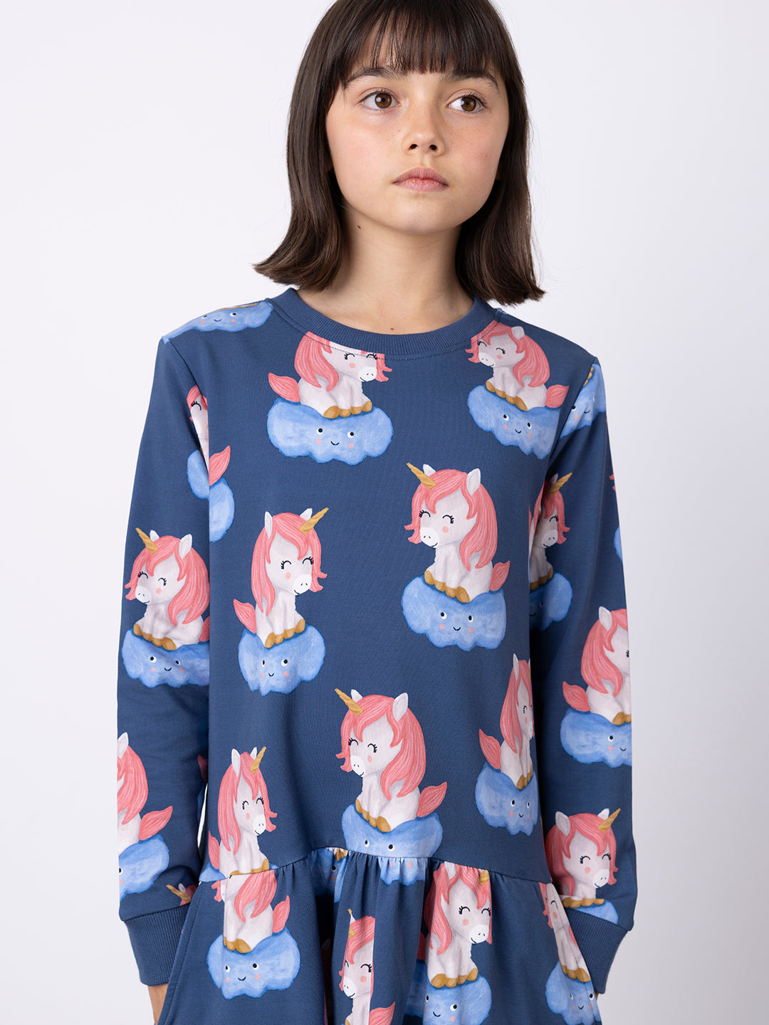 Minti Unicorns On A Cloud Dress