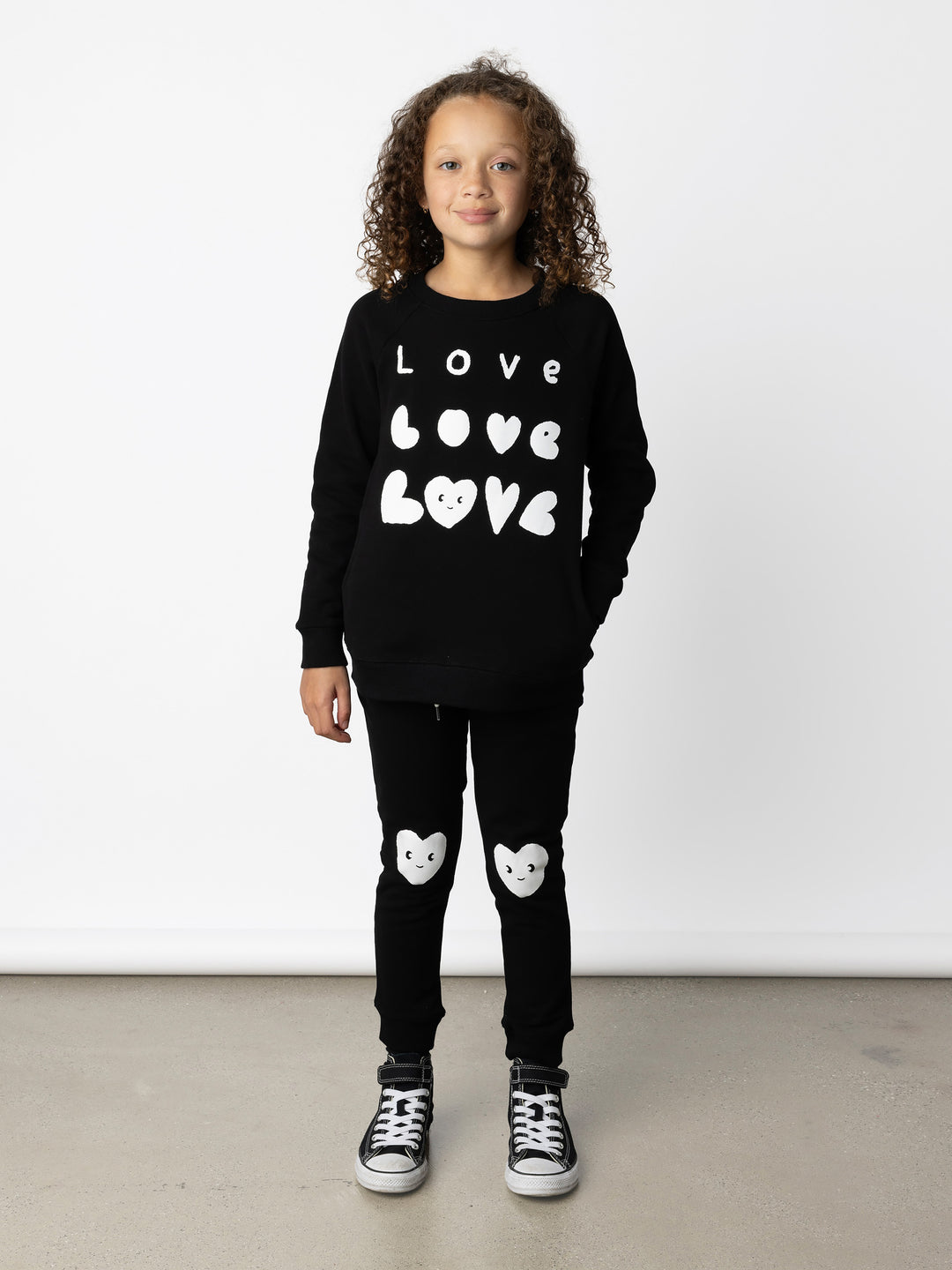 Minti Happy Hearts Furry Trackies