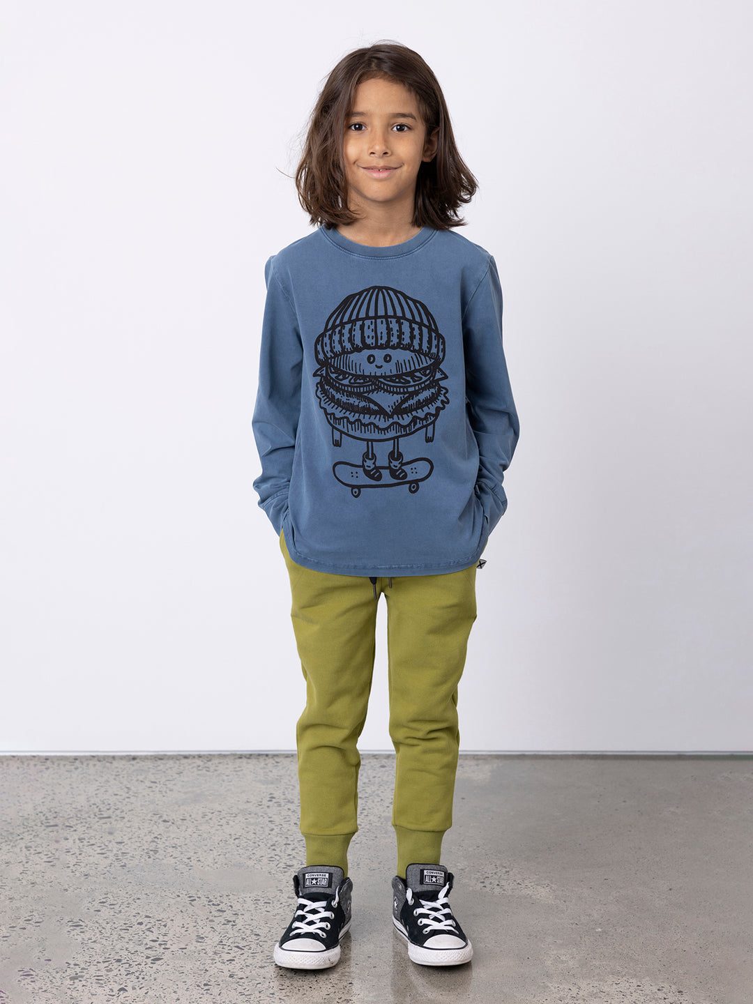 Minti Burger Skater Tee