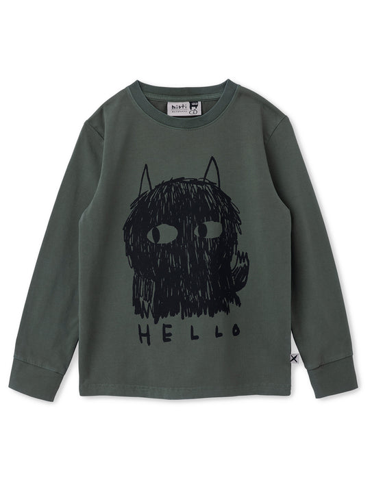 Minti Hello Goodbye Monster Tee