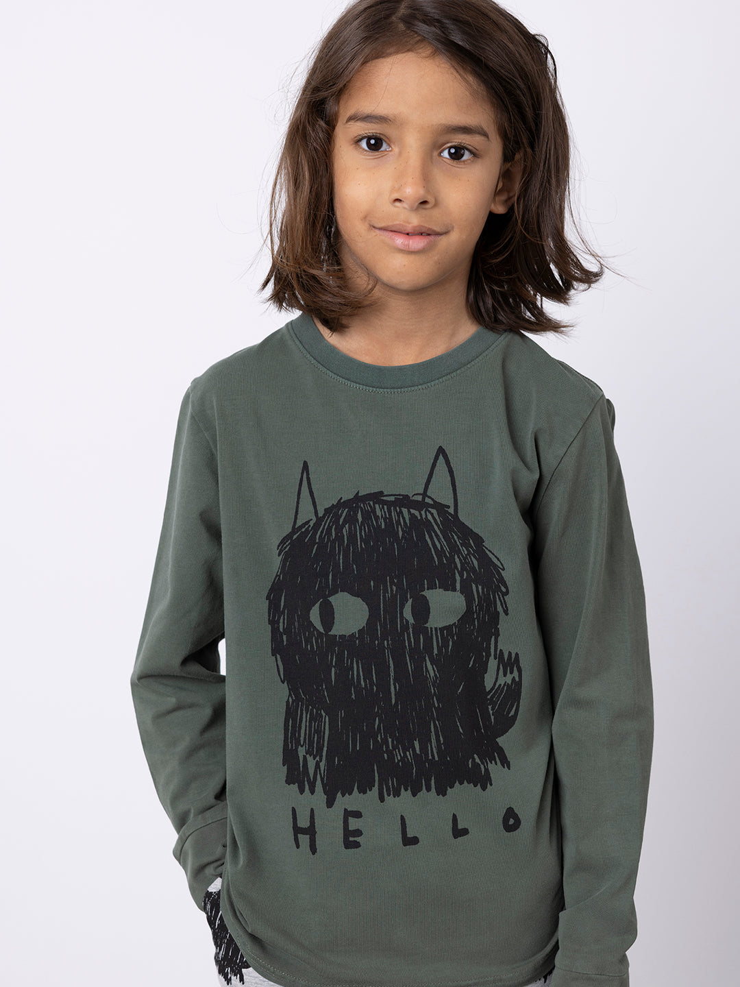 Minti Hello Goodbye Monster Tee