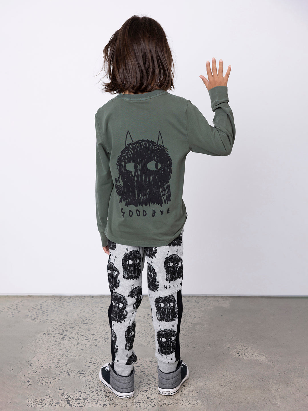 Minti Hello Goodbye Monster Tee