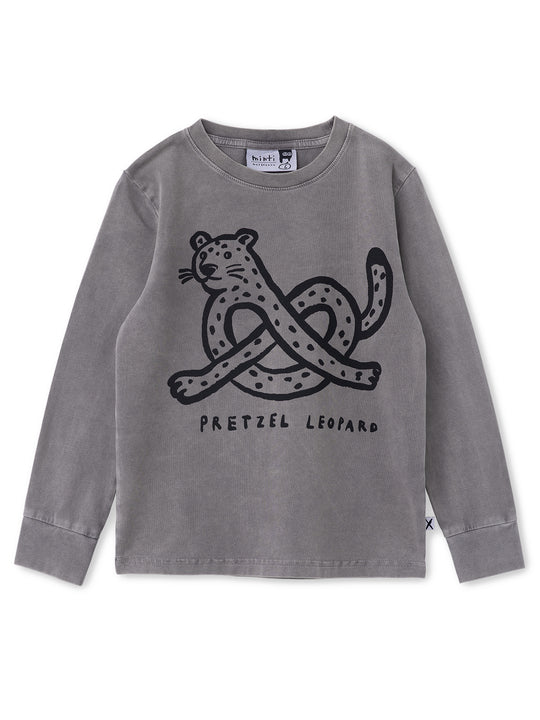 Minti Pretzel Leopard Tee