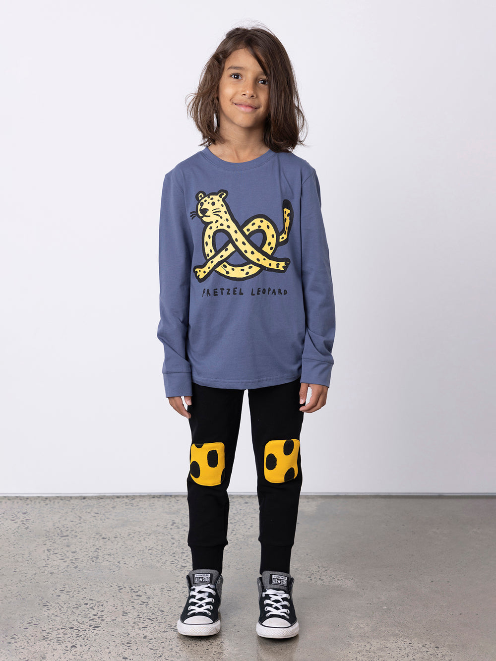 Minti Leopard Spot Furry Patch Trackies