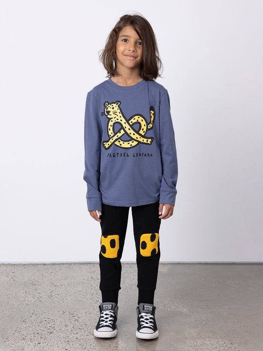 Minti Leopard Spot Furry Patch Trackies