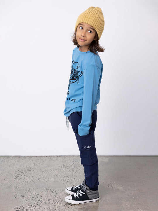 Minti Multi Pocket Furry Trackies