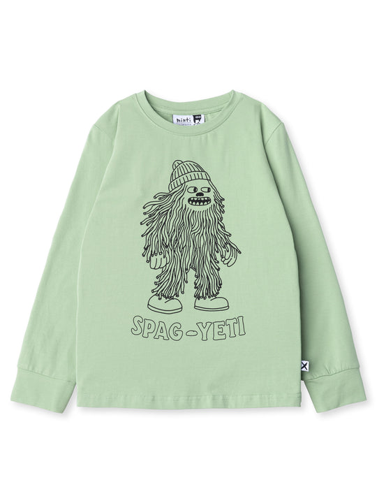 Minti kids clothing. Super luxe tee with self cuffs. 190 Gram // 95% Cotton // 5% Elastane.