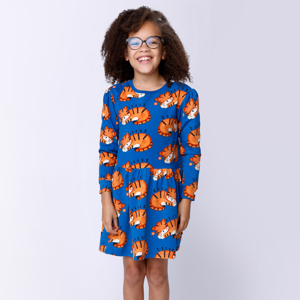 Minti Sleepy Tigers Dress