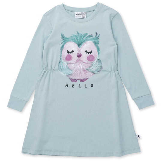 Minti Painted Owl Dress