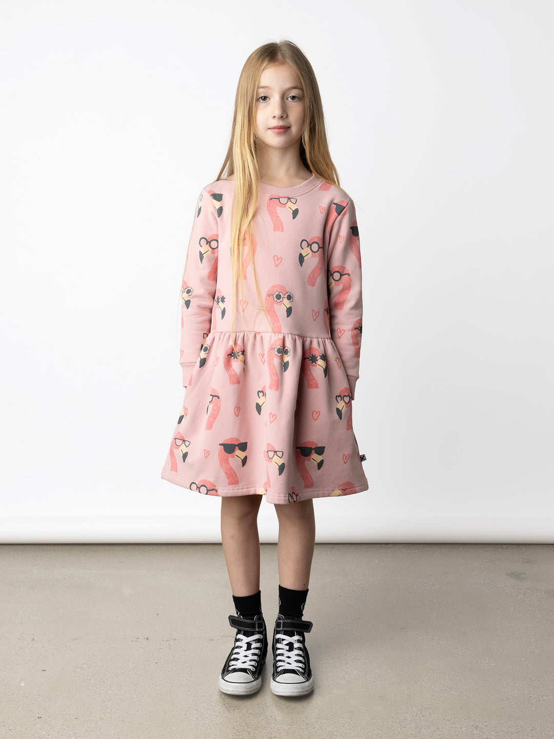 Minti Flamingo Friends Furry Dress