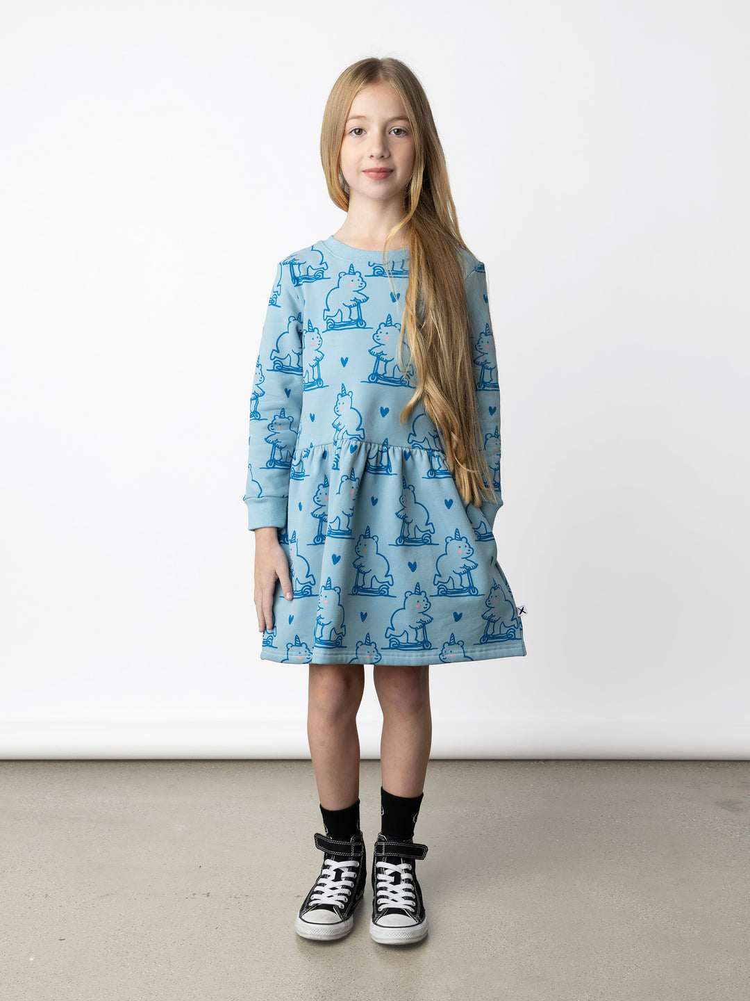 Minti Scooting Bear Furry Dress