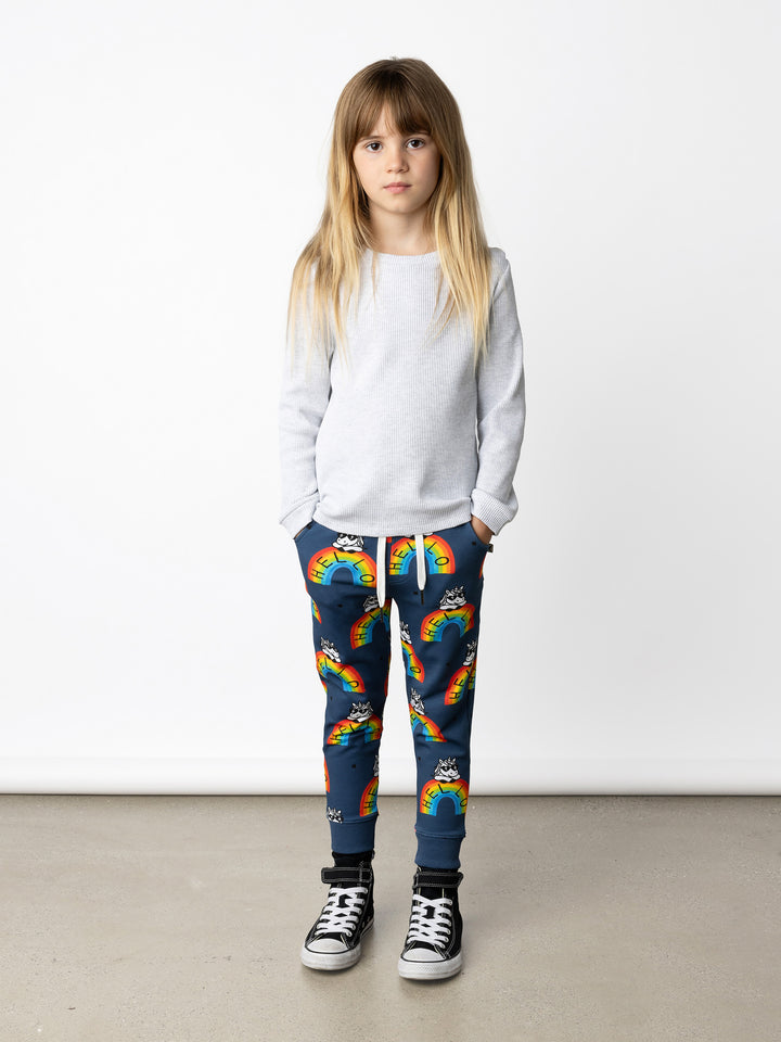 Minti Unicorn On A Rainbow Trackies