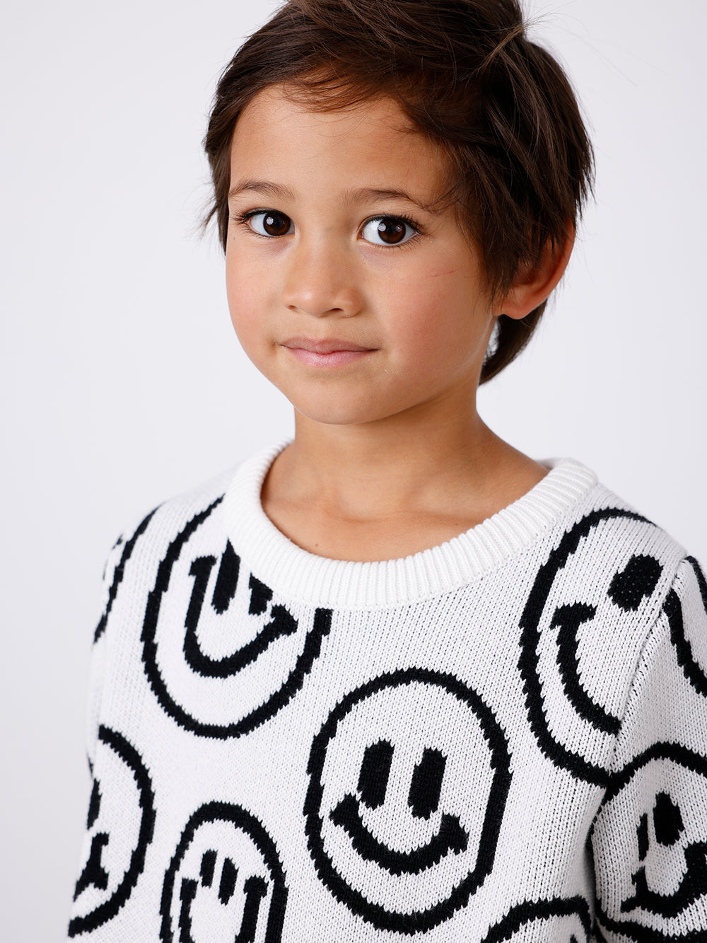 Minti Happy Knit Crew