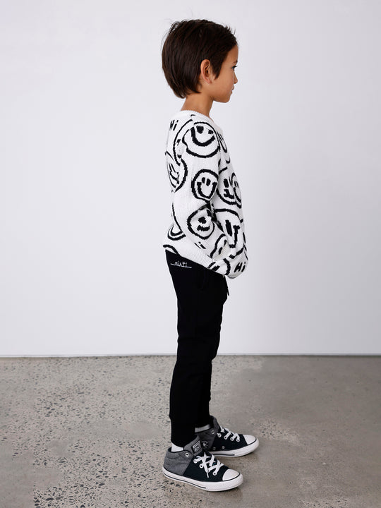 Minti Happy Knit Crew
