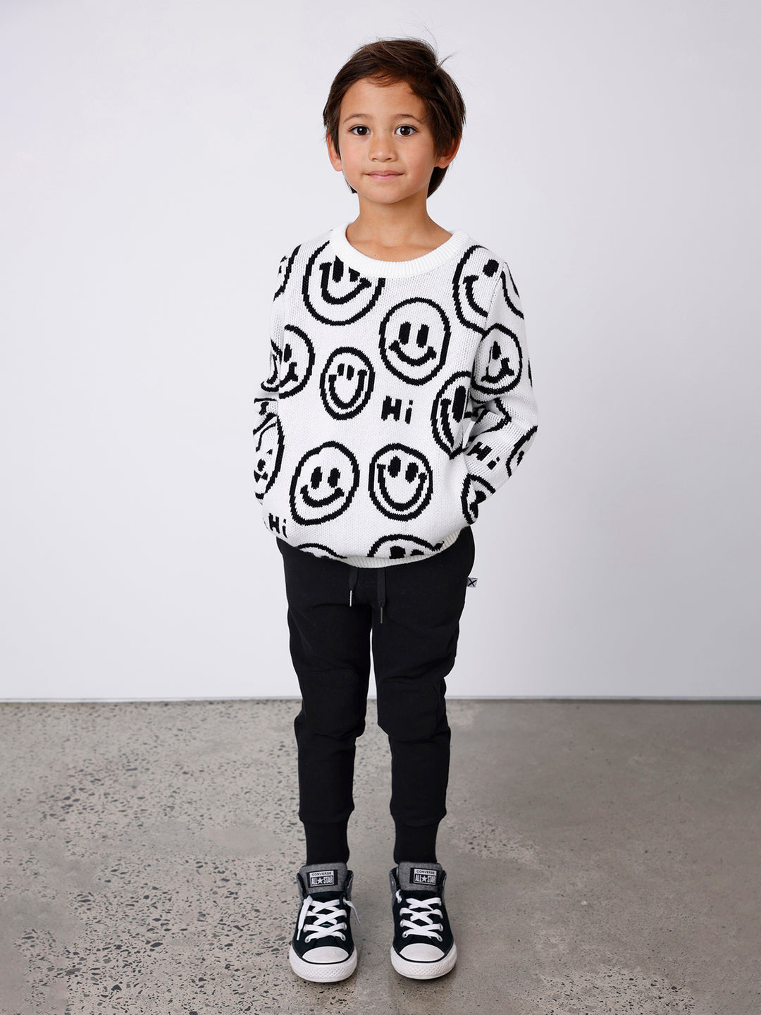 Minti Happy Knit Crew