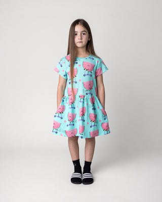 Minti Scooting Watermelon Dress