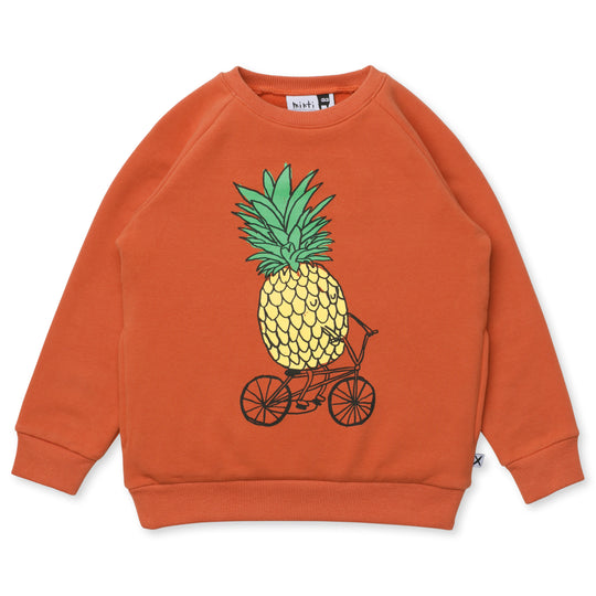 Minti Biking Pineapple Furry Crew