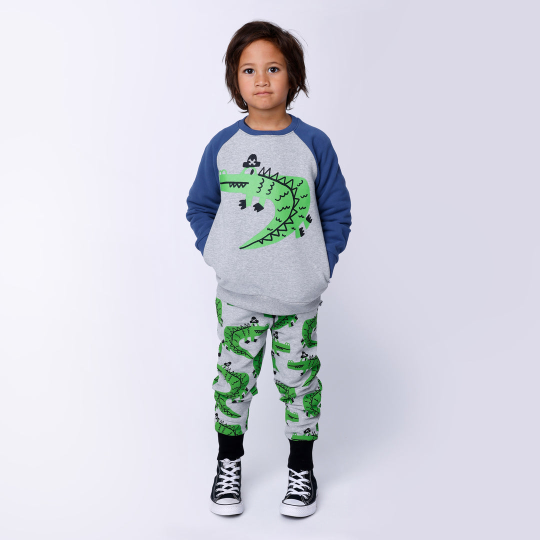 Minti Captain Croc Furry Trackies