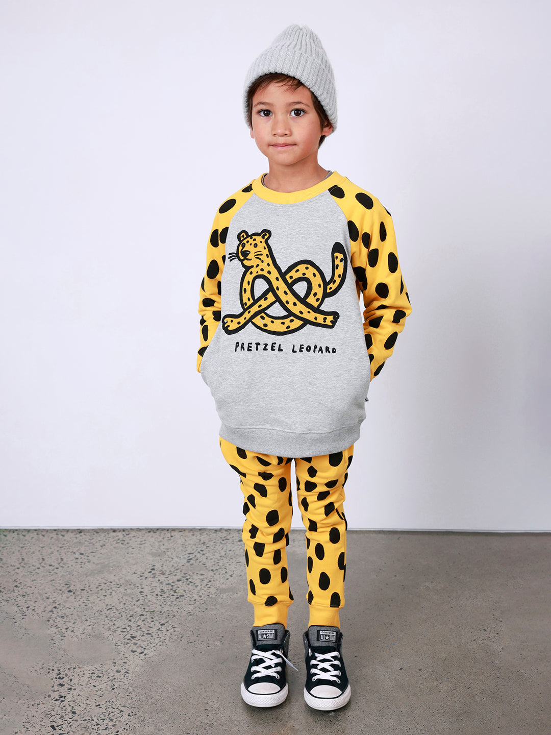 Minti Pretzel Leopard Furry Crew